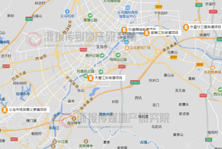 金華台州9宗涉宅地出讓 兩宗終止 五宗底價_地塊_義烏