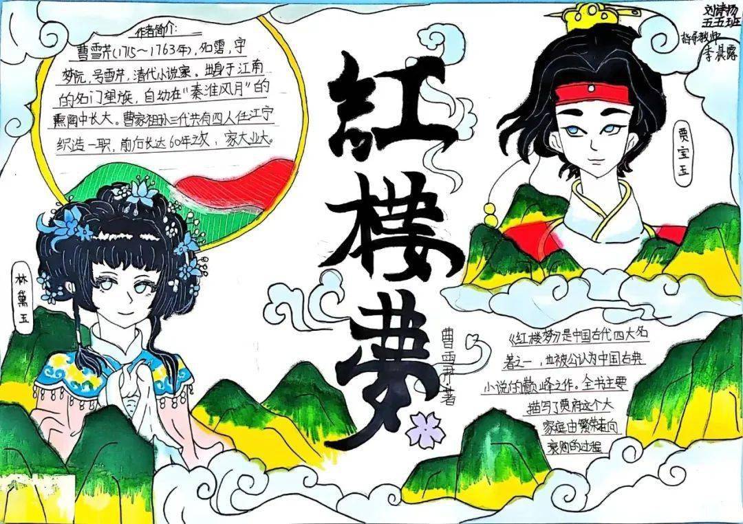 读书手抄报漂亮精致,张扬个性,让读书变得有深度,有质感.