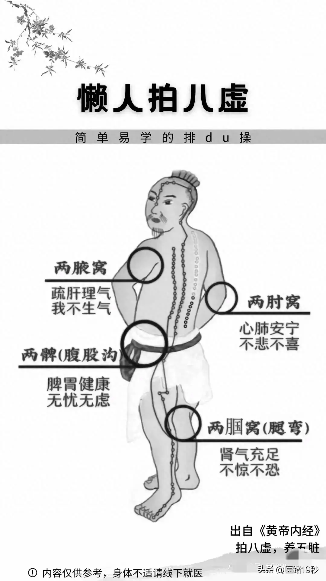 简单易学的排毒操,拍八虚具体有什么作用?