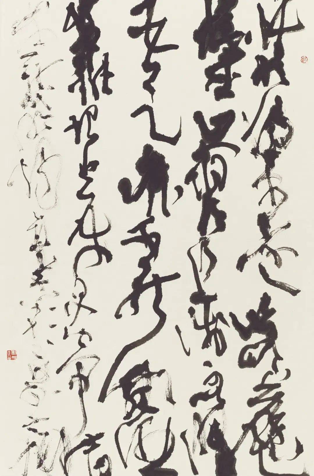 青州美术馆1月6日邱振中书法专场讲堂报名进行中!_展览_草书_作品