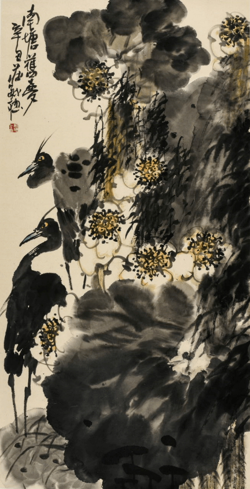 谭老师为你介绍庄毓聪大写意花鸟画作品